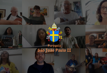 Homenagem aos Cantores e Cantoras da Paróquia São João Paulo II – Os Filhos dos Hebreus – Domingo de Ramos