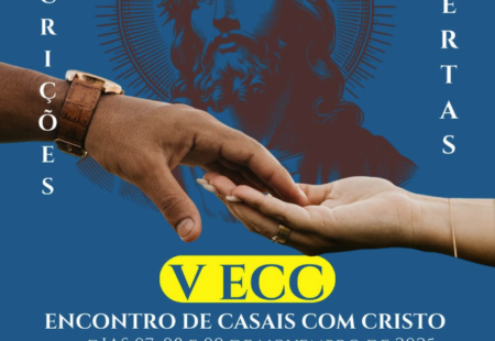 Encontro de Casais com Cristo – 7, 8 e 9/Nov