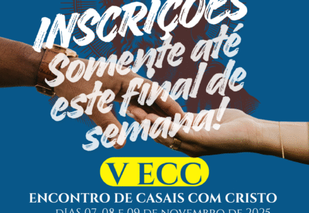 Inscrições para o ECC 2025 somente até este final de semana