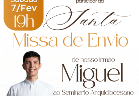 Missa de Envio do Miguel ao Seminário