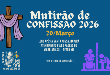 Mutirão de Confissão 2026